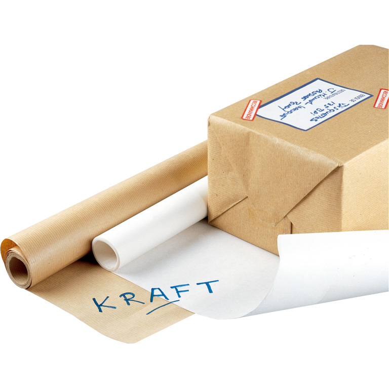 PAPEL DE EMBALAJE KRAFT 1MX10M 65 GRAMOS BLANCO