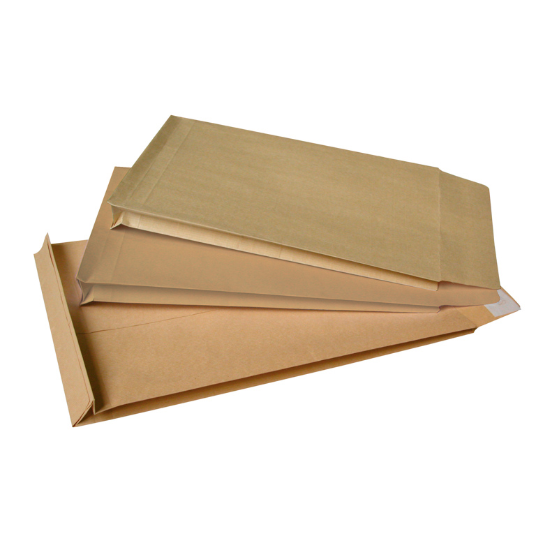 SOBRES BOLSA KRAFT MARRON FUELLE 30MM 280MMX365MM 120 GRAMOS CAJA 50 UNIDADES