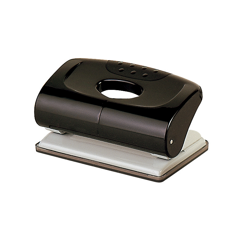 TALADRADOR SOBREMESA PLUS OFFICE 160 COLOR NEGRO CAPACIDAD 10 HOJAS