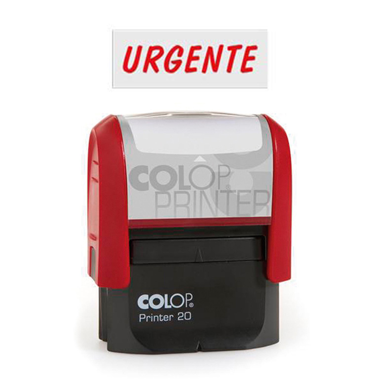 SELLO AUTOMÁTICO COLOP PRINTER 20 URGENTE ROJO