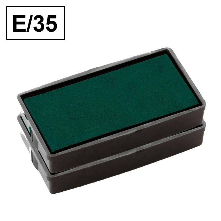 ALMOHADILLA COLOP E/35 PARA PRINTER RECTANGULAR 35 VERDE 