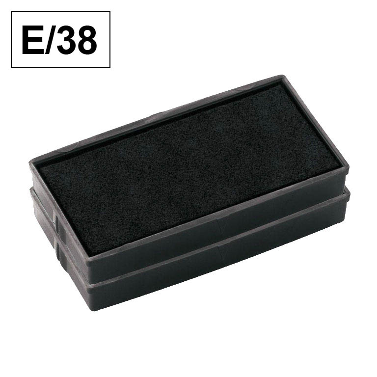 ALMOHADILLA COLOP E/38 PARA PRINTER RECTANGULAR 38 NEGRO