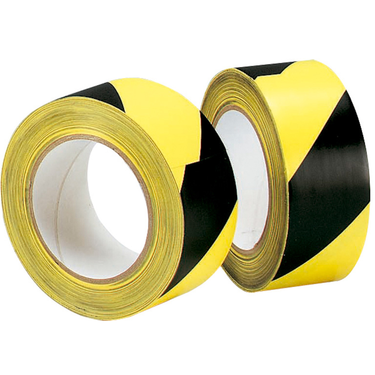 CINTA DE SEGURIDAD TESA 50MMX60M NEGRO/AMARILLO PVC FLEXIBLE