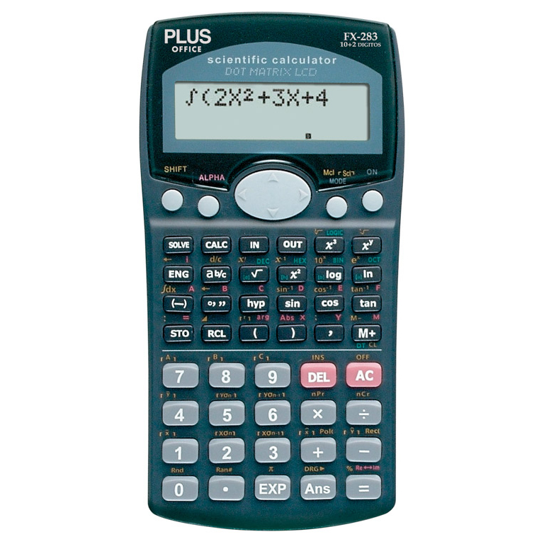 CALCULADORA CIENTÍFICA FX-283 PLUS OFFICE