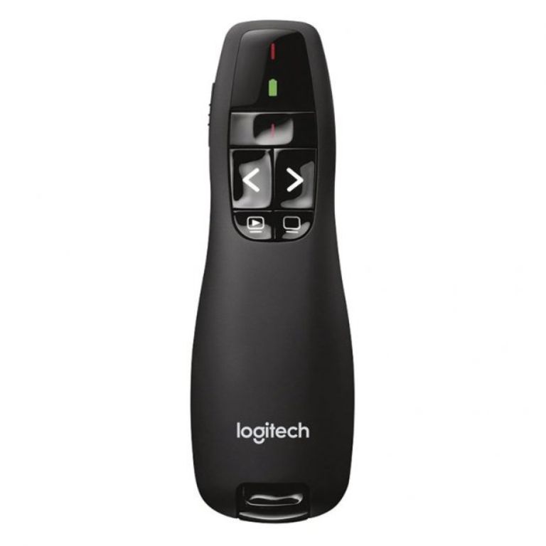 PUNTERO LÁSER LOGITECH R400 CON CONTROLADOR REMOTO
