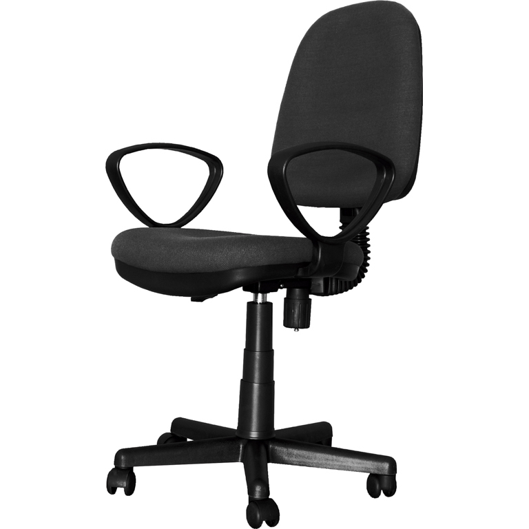 SILLA OFICINA MAKROPAPER GIRO PLUS COLOR NEGRO
