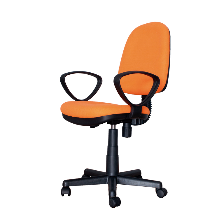 SILLA OFICINA MAKRO PAPER GIRO PLUS COLOR NARANJA