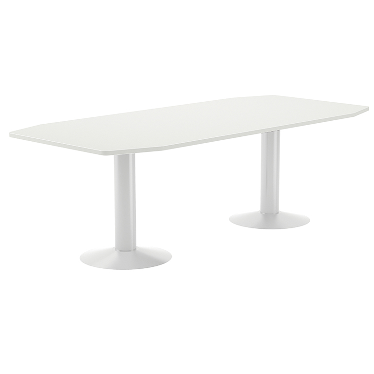 MESA RECTANGULAR ROCADA LÍNEA MEETING 220X100X72CM BLANCO COLOR BLANCO 