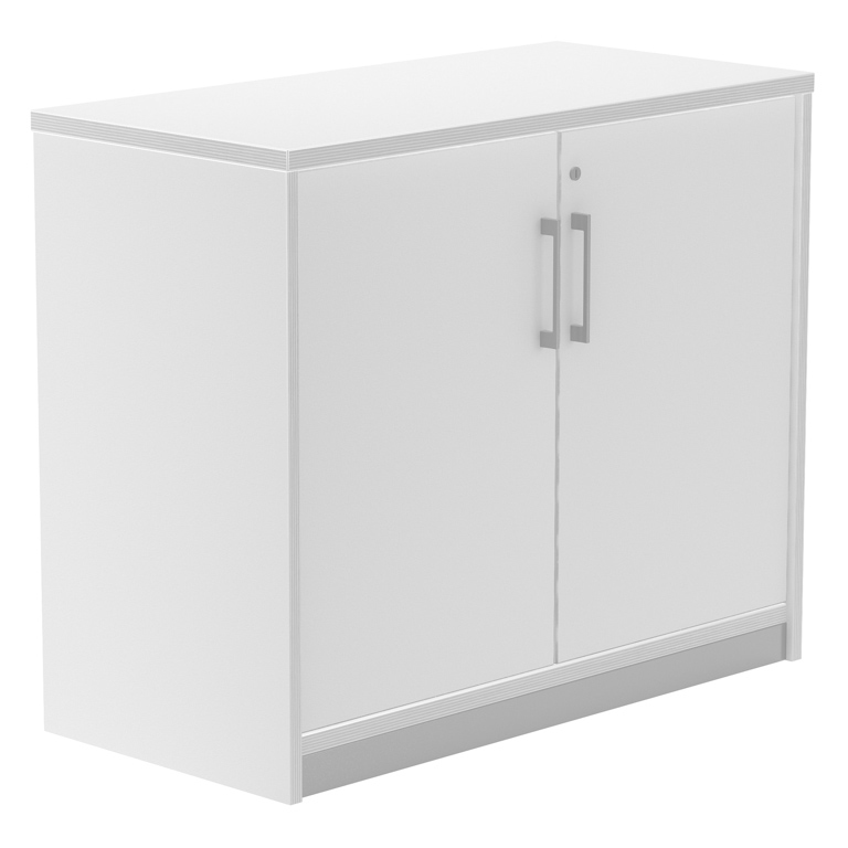 ARMARIO BAJO CON PUERTAS ROCADA DE MELAMINA 780X450X900 MM BLANCO/BLANCO 