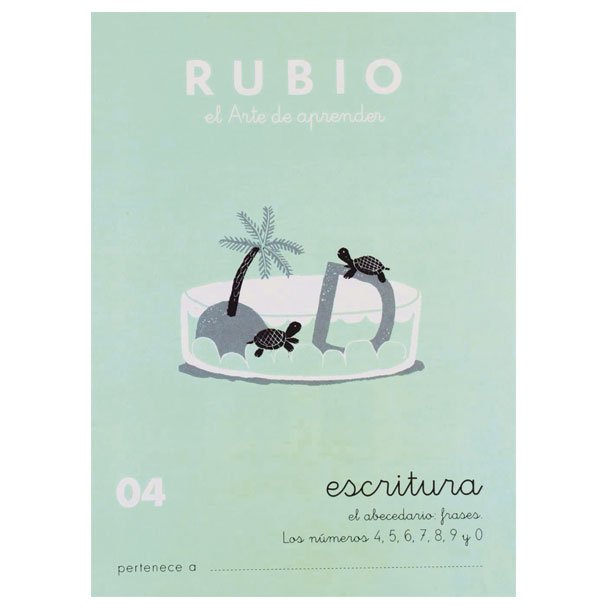 CUADERNO RUBIO ESCRITURA 04 A5