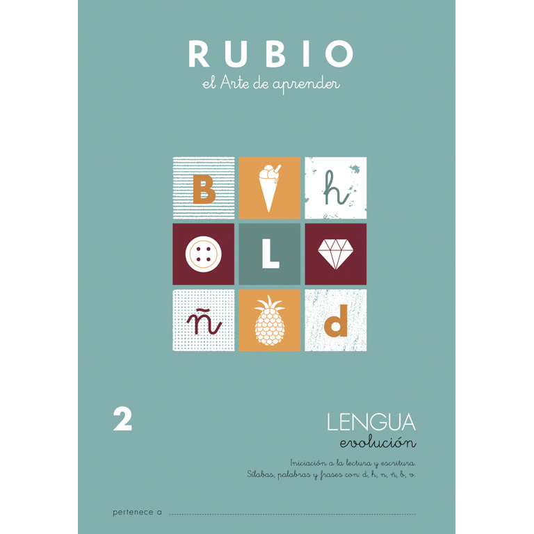 CUADERNO RUBIO LENGUA EVOLUCIÓN 2 