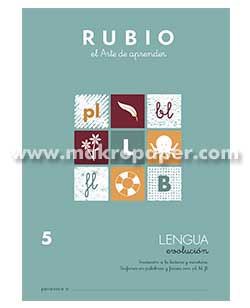 CUADERNO RUBIO LENGUA EVOLUCIÓN 5 