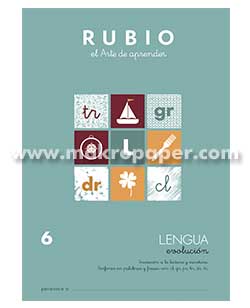 CUADERNO RUBIO LENGUA EVOLUCIÓN 6 