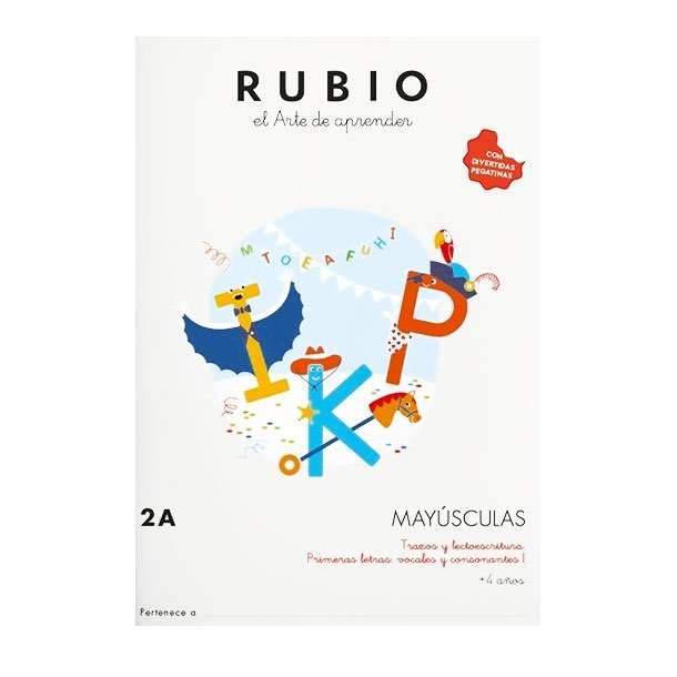 CUADERNO RUBIO MAYUSCULAS 2A A4