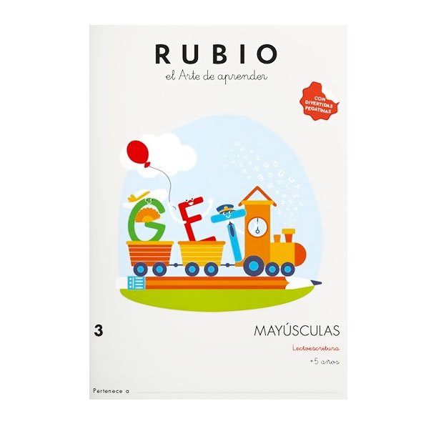 CUADERNO RUBIO MAYUSCULAS 3 A4