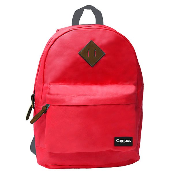 MOCHILA CAMPUS CASUAL ROJA 