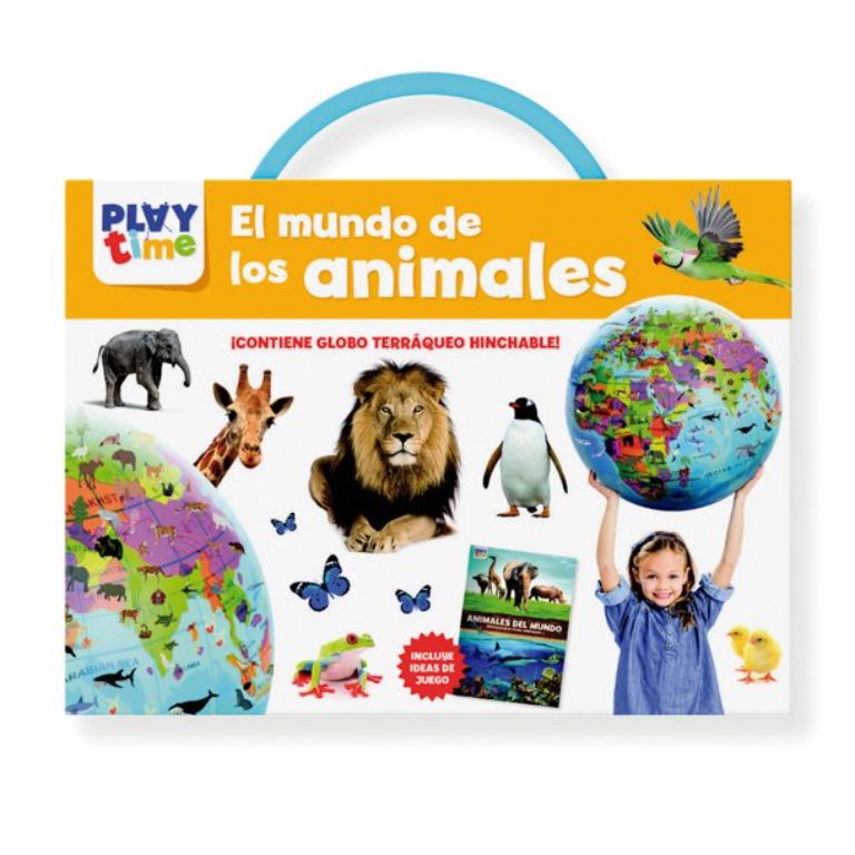 JUEGO EDUCATIVO IMAGILAND GLOBO HINCHABLE 