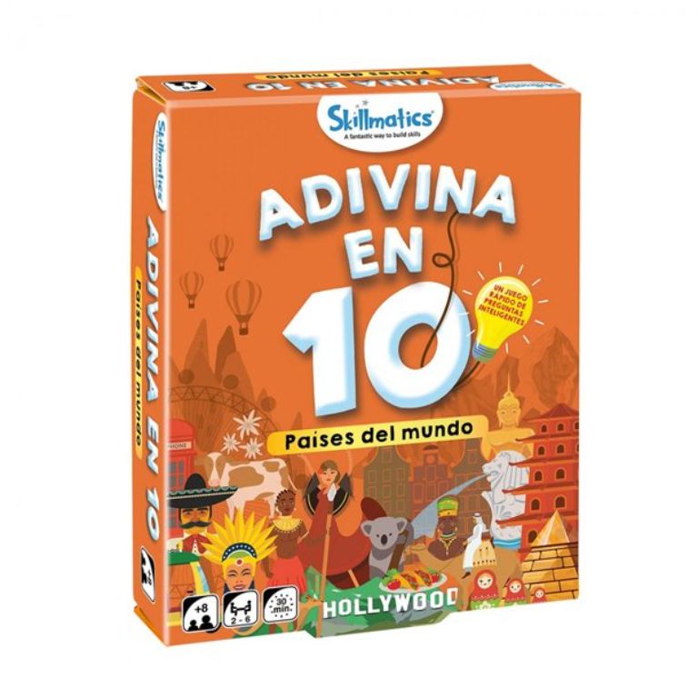 JUEGO LUDILO ADIVINA 10 PAISES DEL MUNDO 