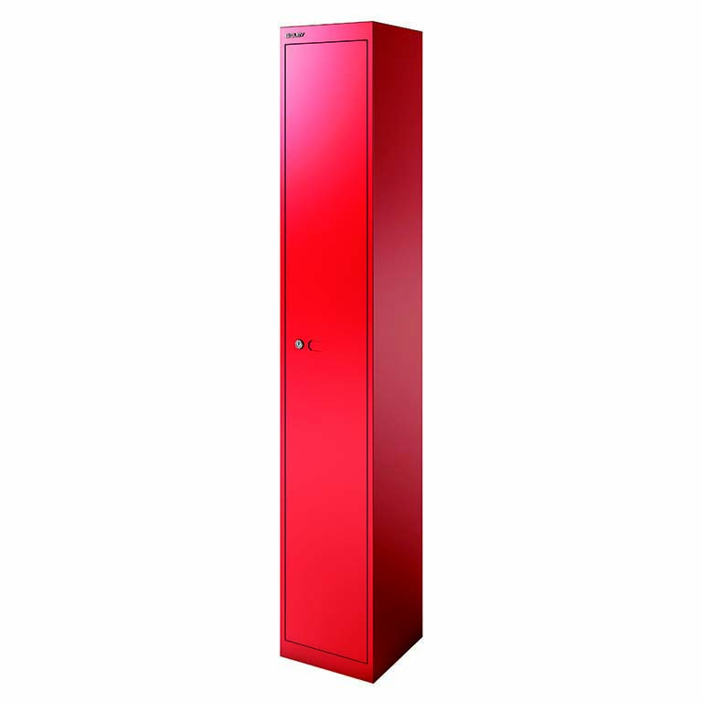 TAQUILLA BISLEY 1 PUERTA 300X1800X300 MM ROJO 