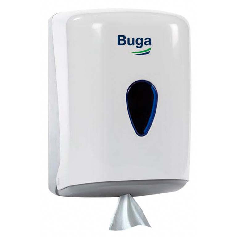 DISPENSADOR AUTOCORTE SECAMANOS BLANCO 