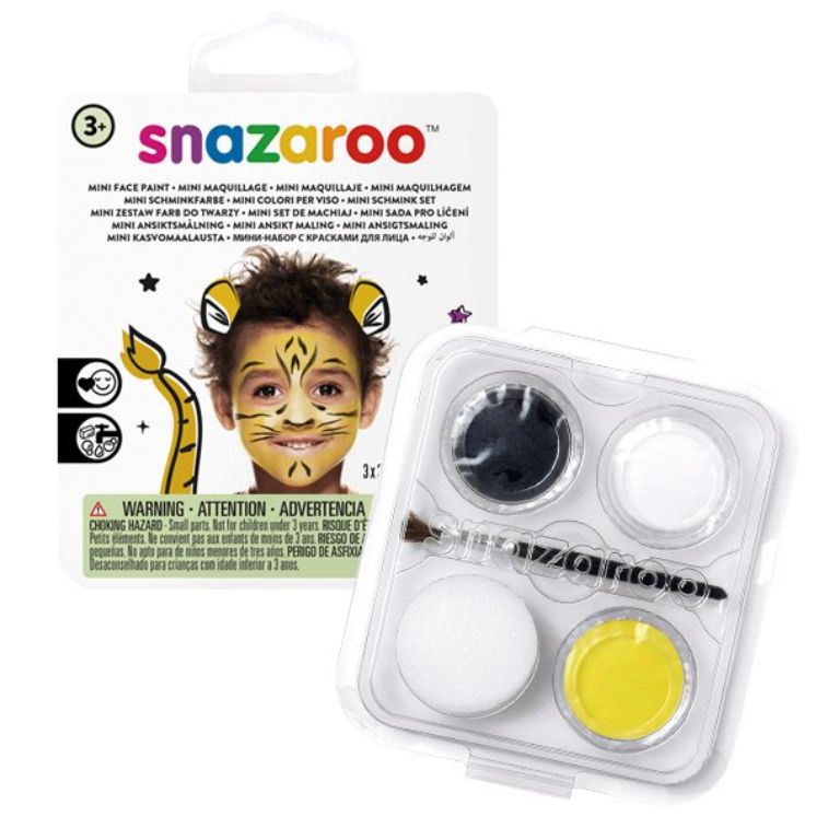 MAQUILLAJE SNAZAROO MINI KIT TIGRE 