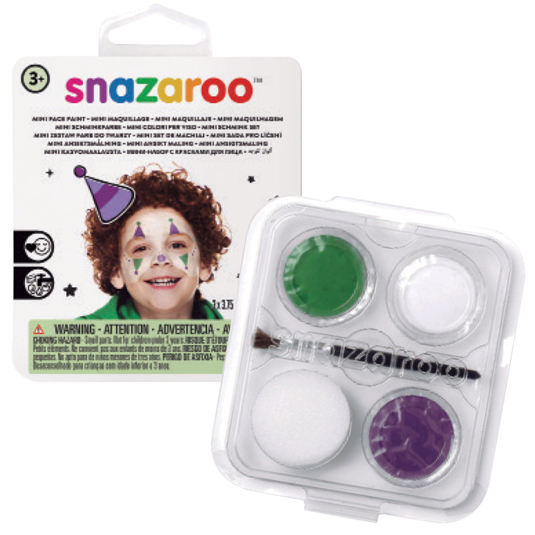 MAQUILLAJE SNAZAROO MINI KIT BUFÓN